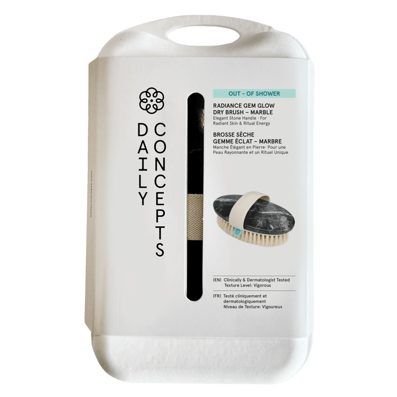 Out of Shower Gem Glow Dry Brush
