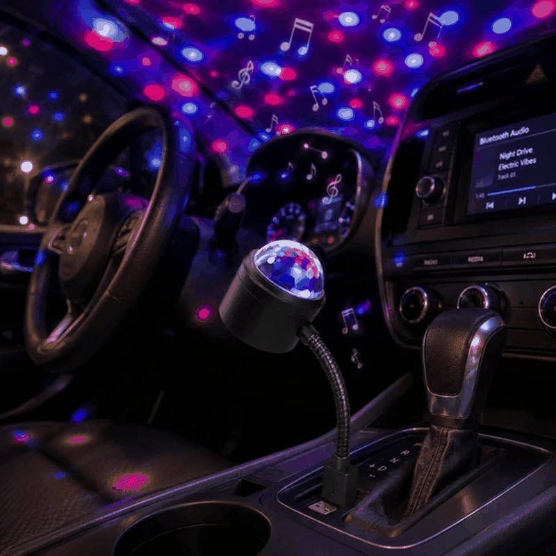 Rotating Disco Light Projector