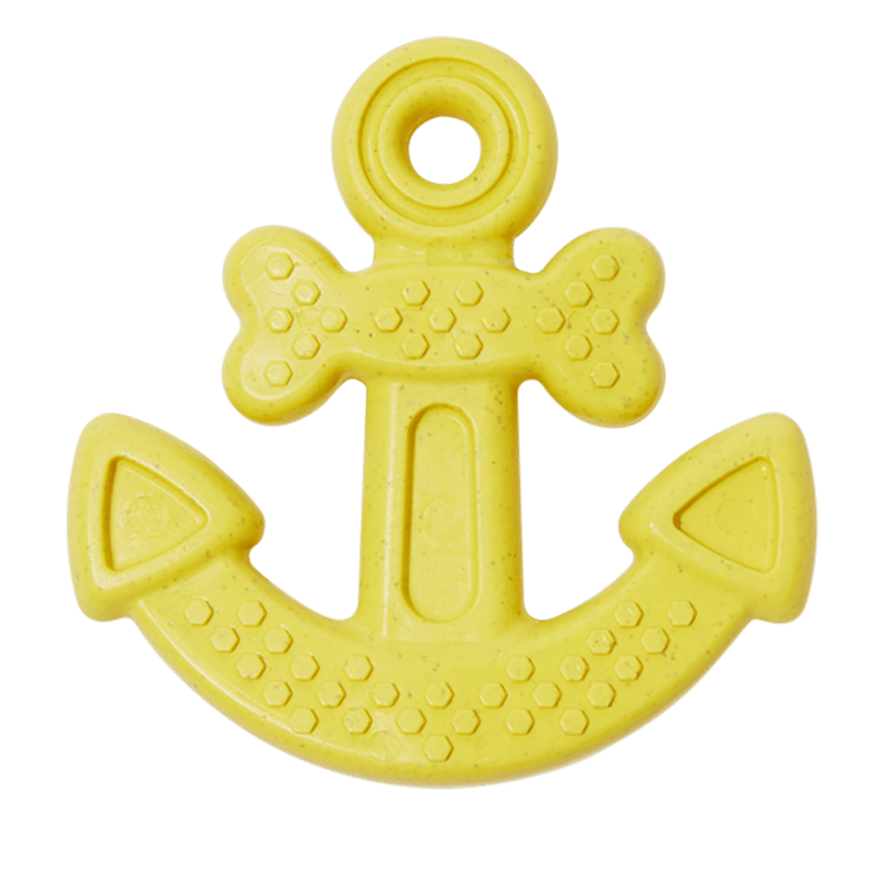 Nylon Yellow Anchor Dog Chew Toy - Large