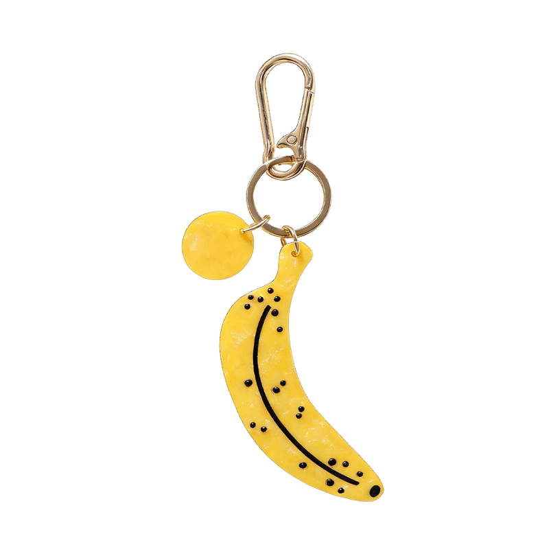 Banana bag charm/key chain