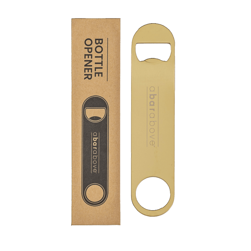 Bar Blade Bottle Opener Gold