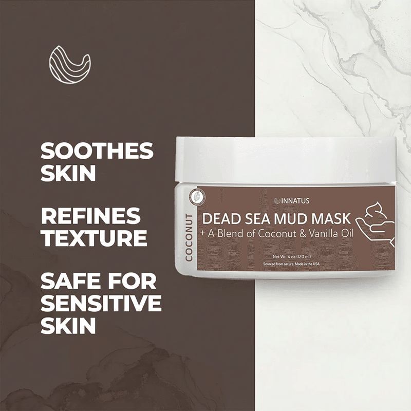 Dead Sea Mud Mask with Agave Coconut Oil