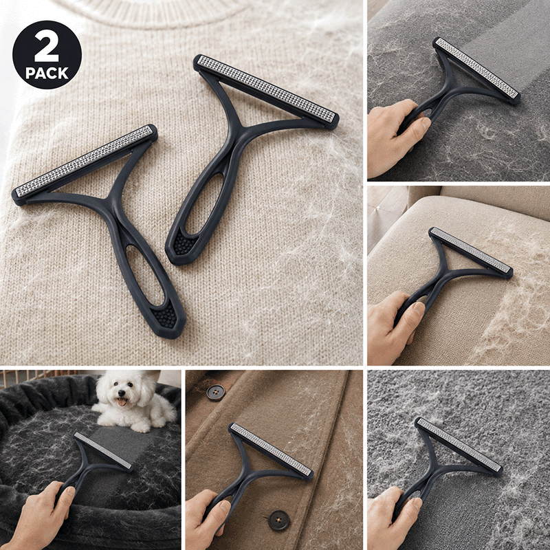 Reusable Static Dual-Head Pet Hair Remover (2 Pack)