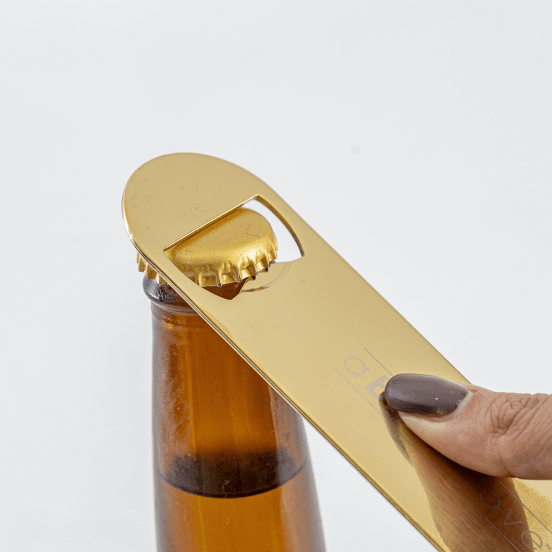 Bar Blade Bottle Opener Gold