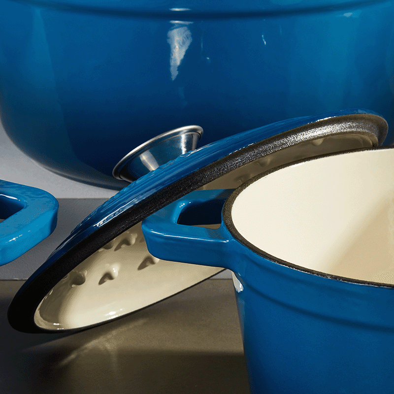 Neo 3 Qt. Enamel on Cast Iron Round Dutch Oven