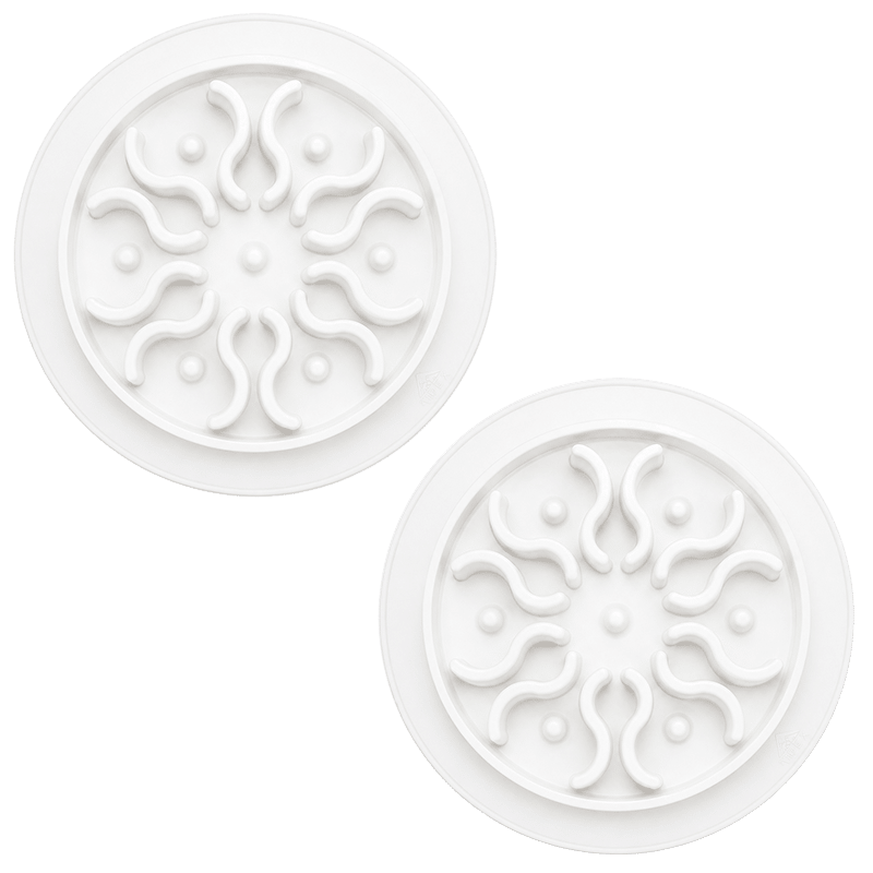 Slow Feeder Dog Bowl (2 Pack)