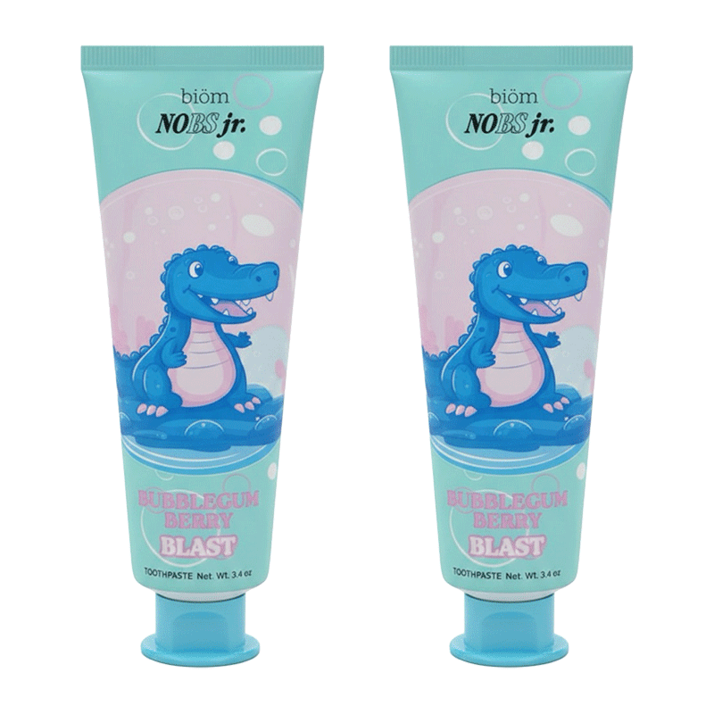 NOBS Jr Kids Toothpaste Set of 2