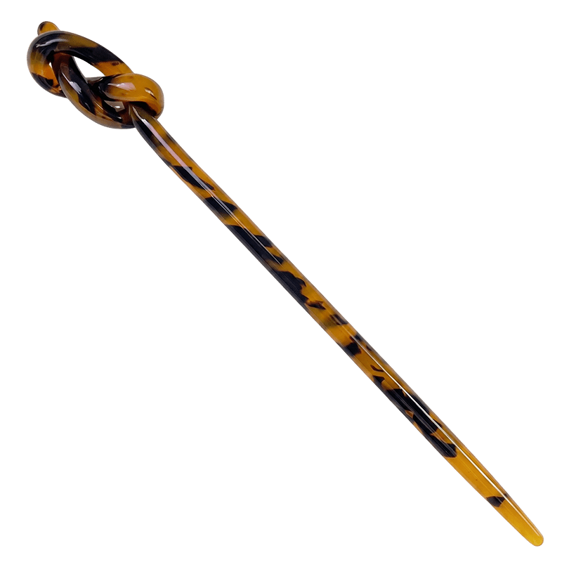 Tortoise Shell Knot Hair Stick