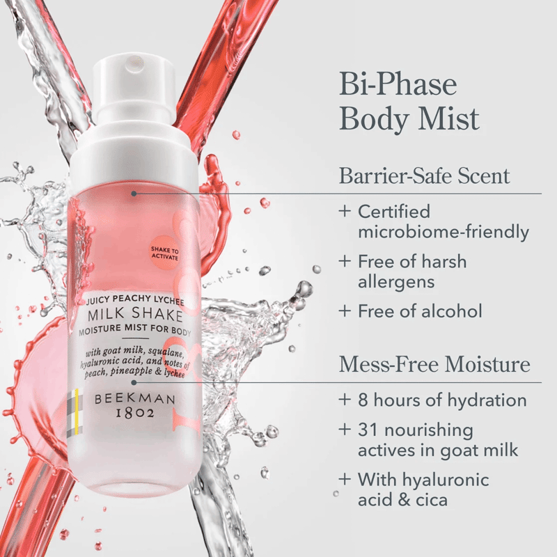 Pistachio & Dark Cherry Milk Shake Moisture Mist For Body
