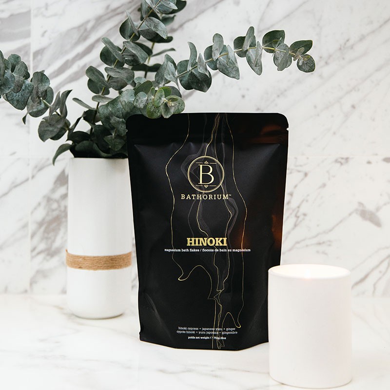 Hinoki Magnesium Bath Flakes