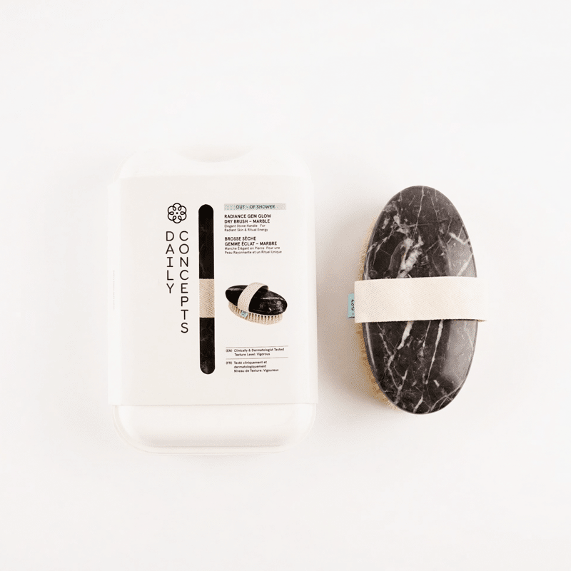 Out of Shower Gem Glow Dry Brush