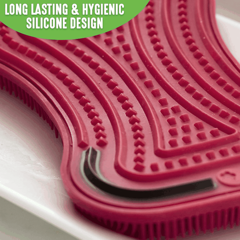 Multipurpose Silicone Holder & Scrubber (2 Pack)