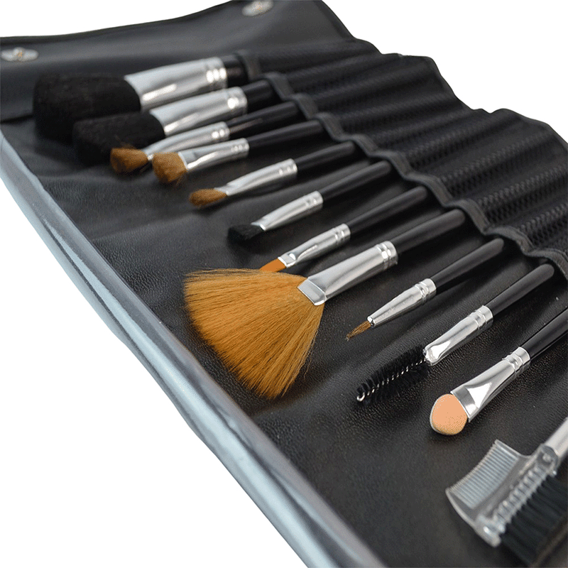 12 Piece Premium Makeup Brush Set