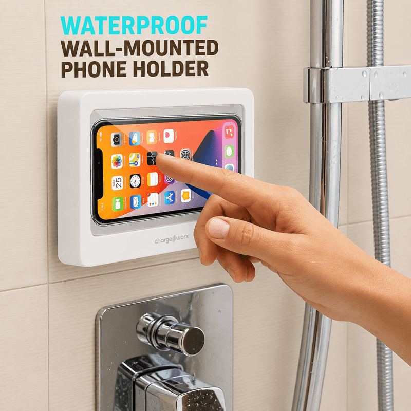 Waterproof Wall-Mounteded Phone Holder