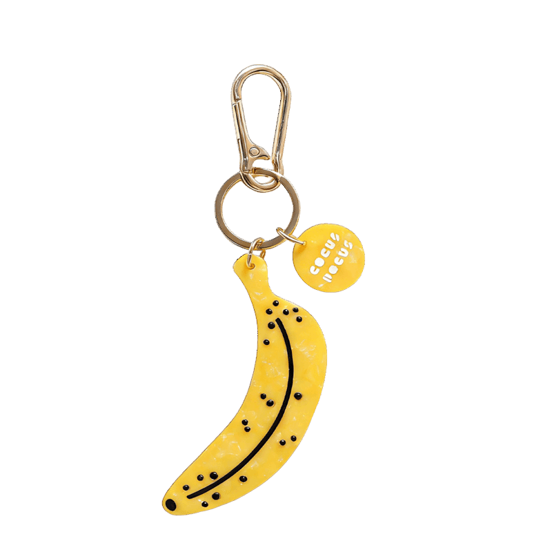 Banana bag charm/key chain