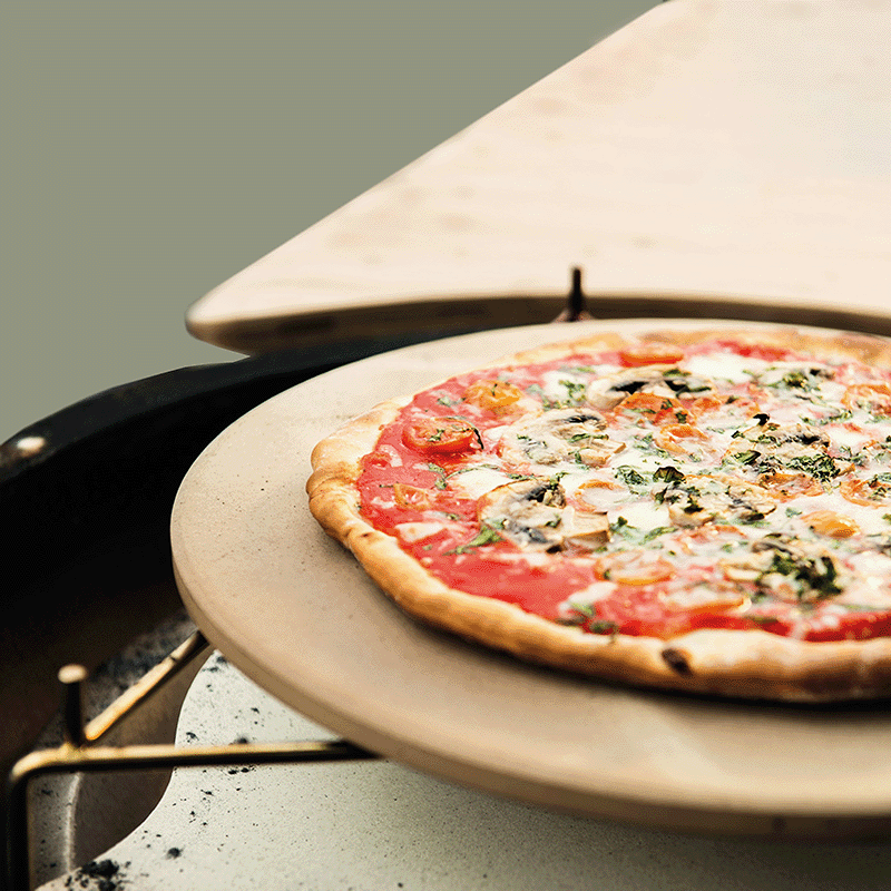 Leo Cordierite Ceramic Pizza Stone