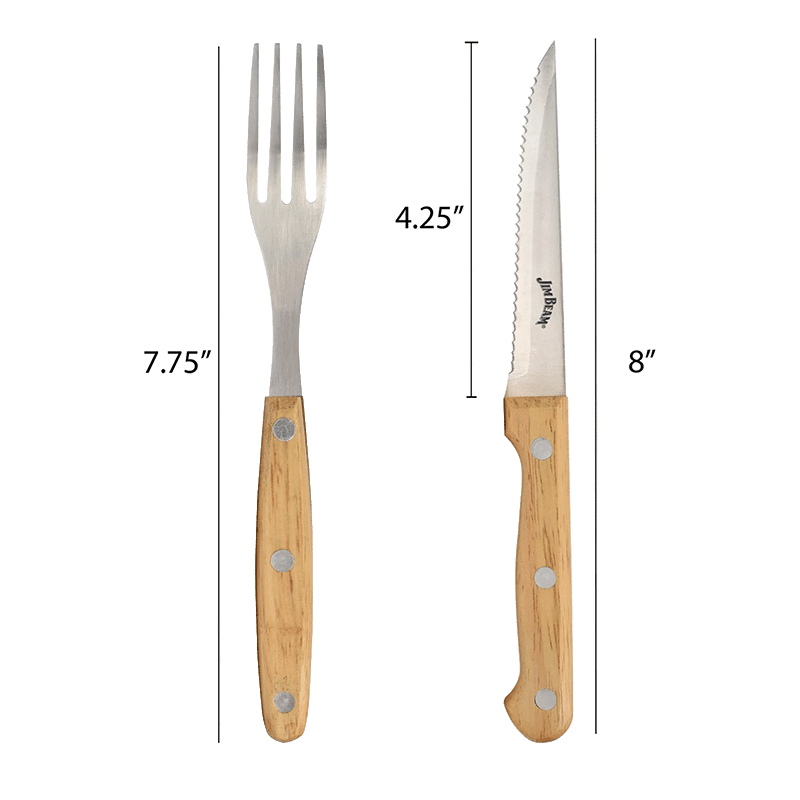 8 Piece Steak Knife and Fork Set