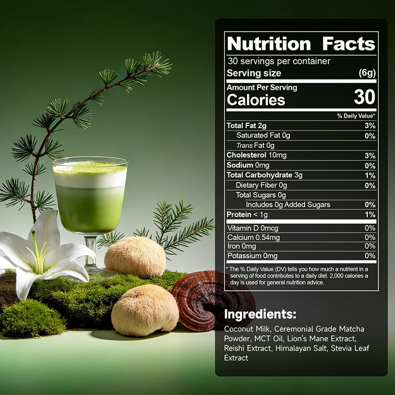Chaism Mushroom Matcha Latte - 180g