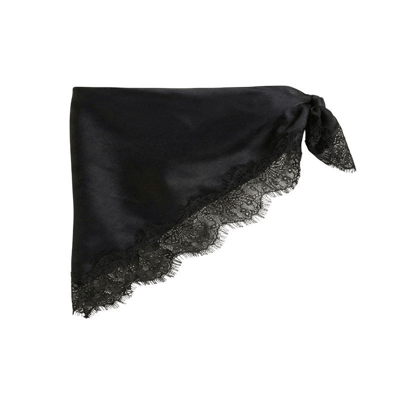 Satin Lace Scarf