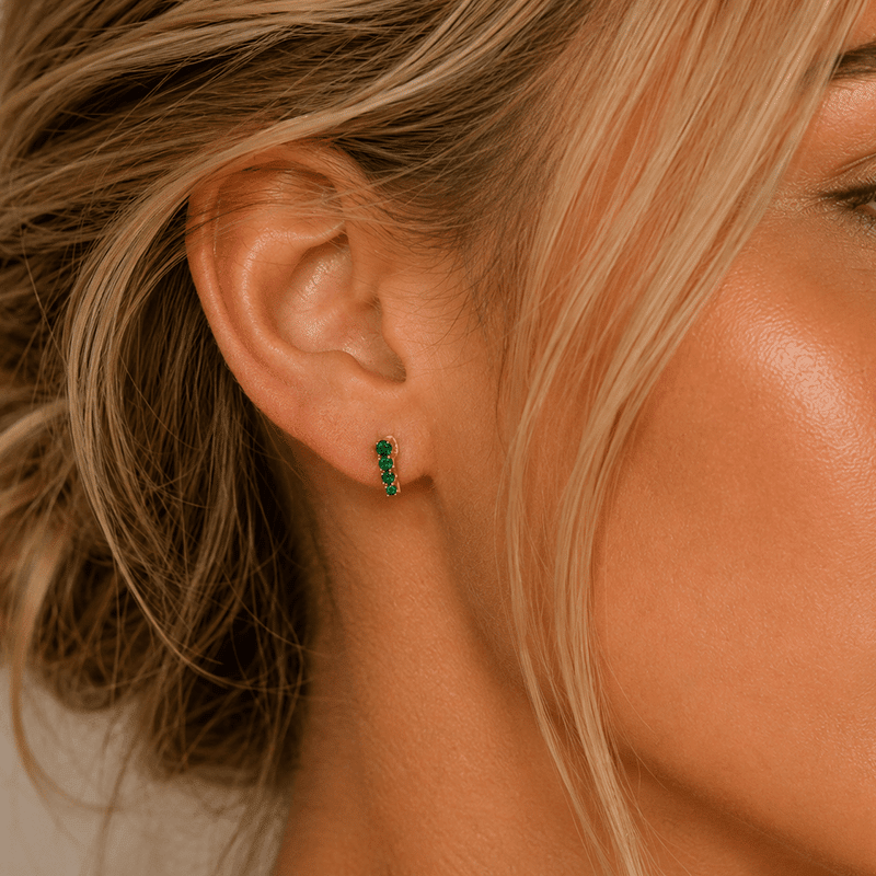 Mini Crawler Earrings