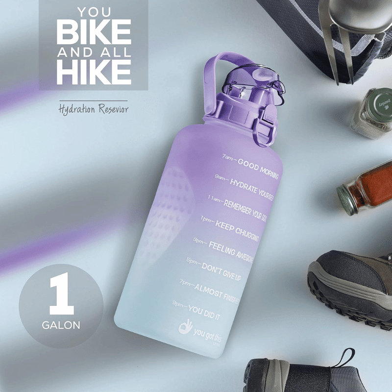 1 Gallon Motivational Hydration Bottle