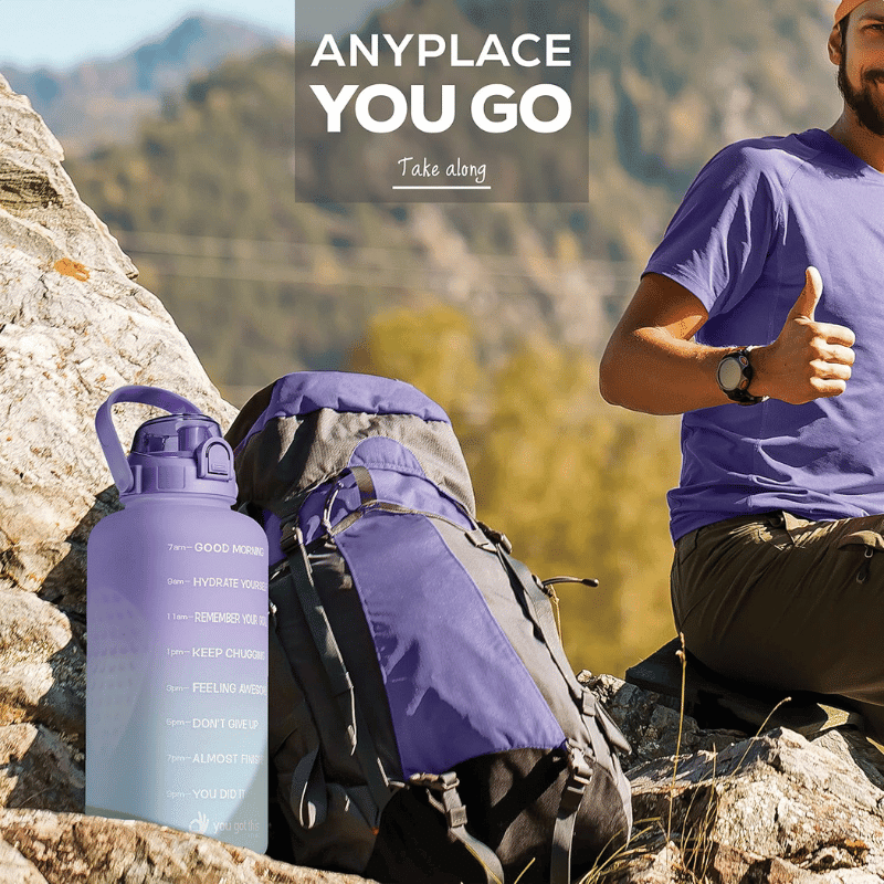 1 Gallon Motivational Hydration Bottle