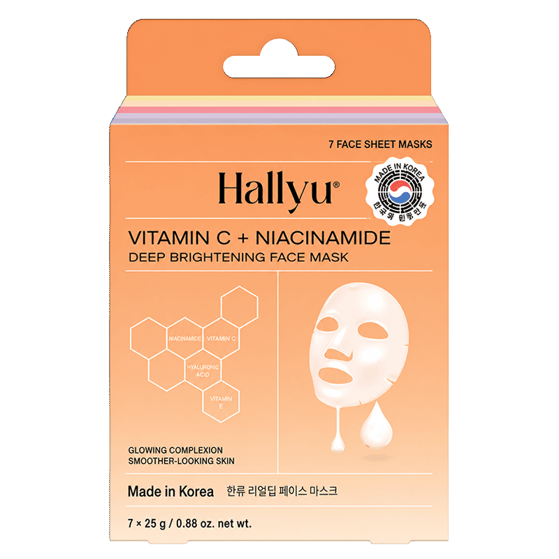 Deep Brightening Face Sheet Masks (7 Pack)