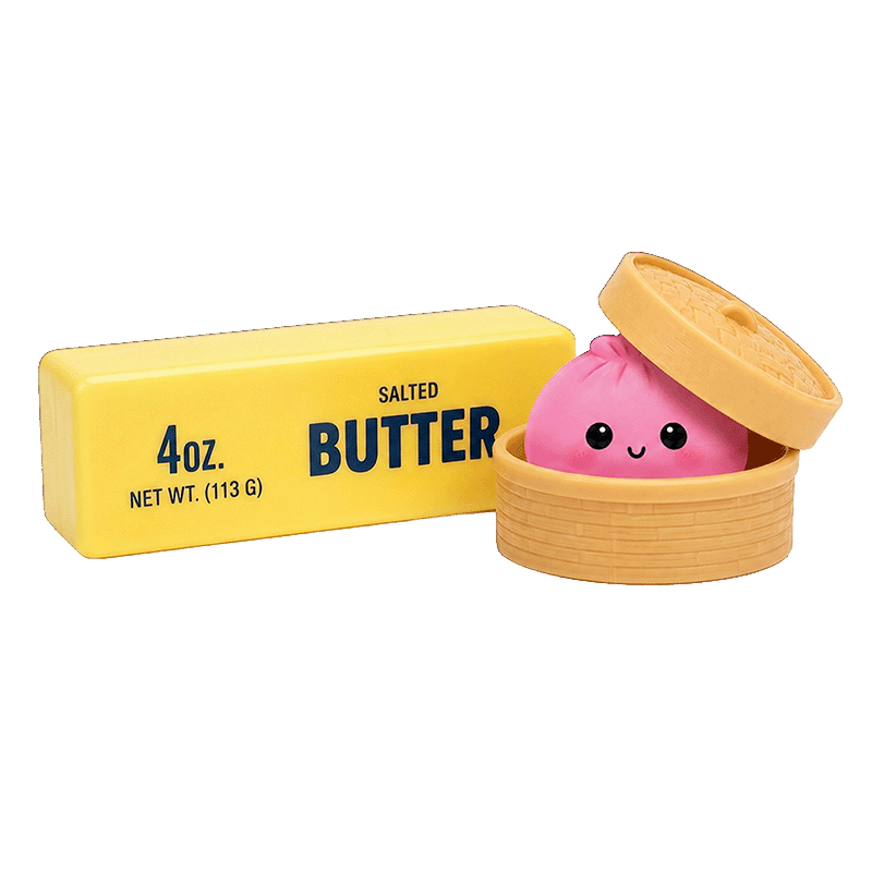 Butter & Dumpling Mystery Squishy