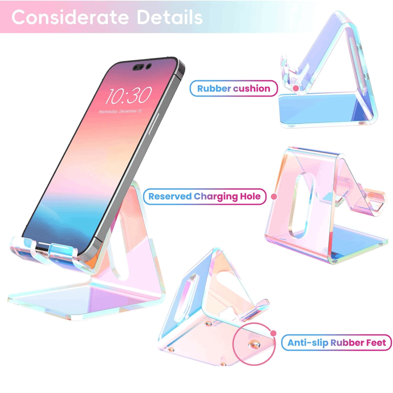 Iridescent Phone Stand