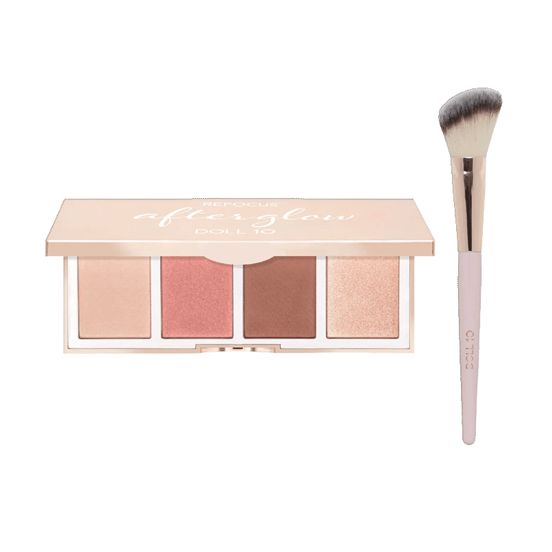 Refocus AfterGlow Palette with Brush