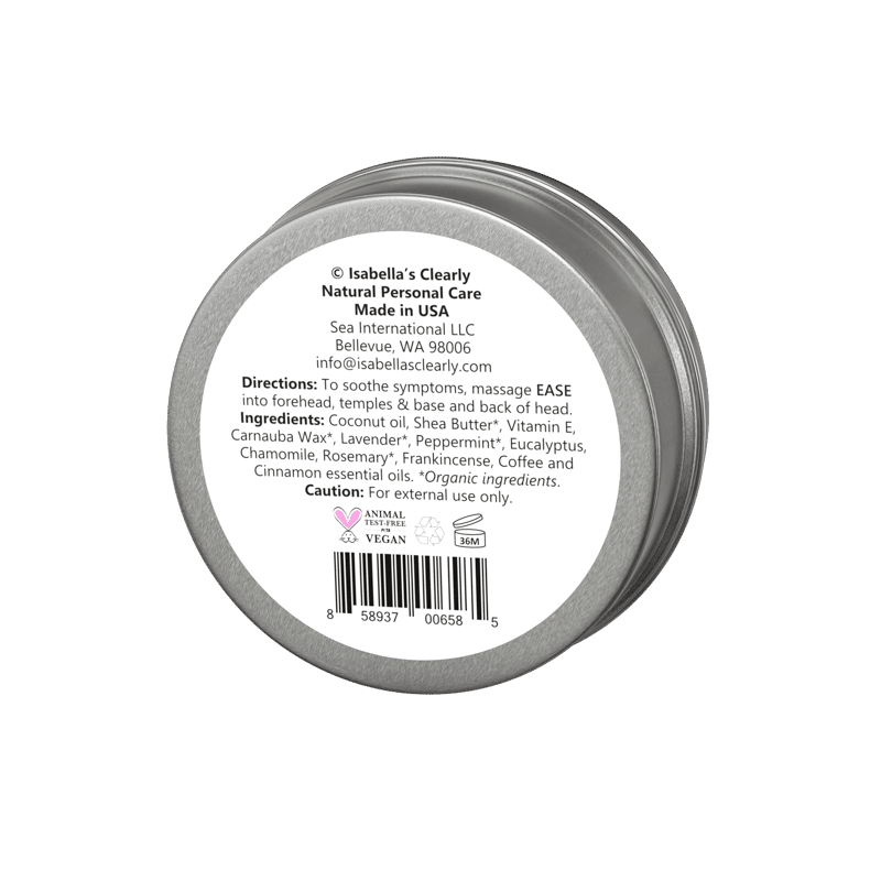 EASE, Calming Aromatherapy for Head Comfort