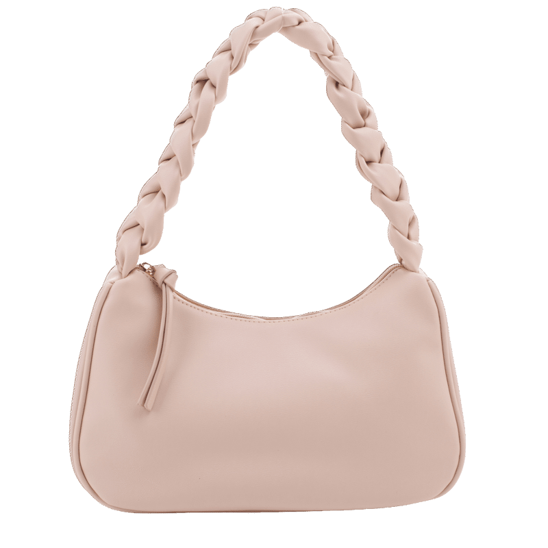 Nora Braided Handle Shoulder Bag