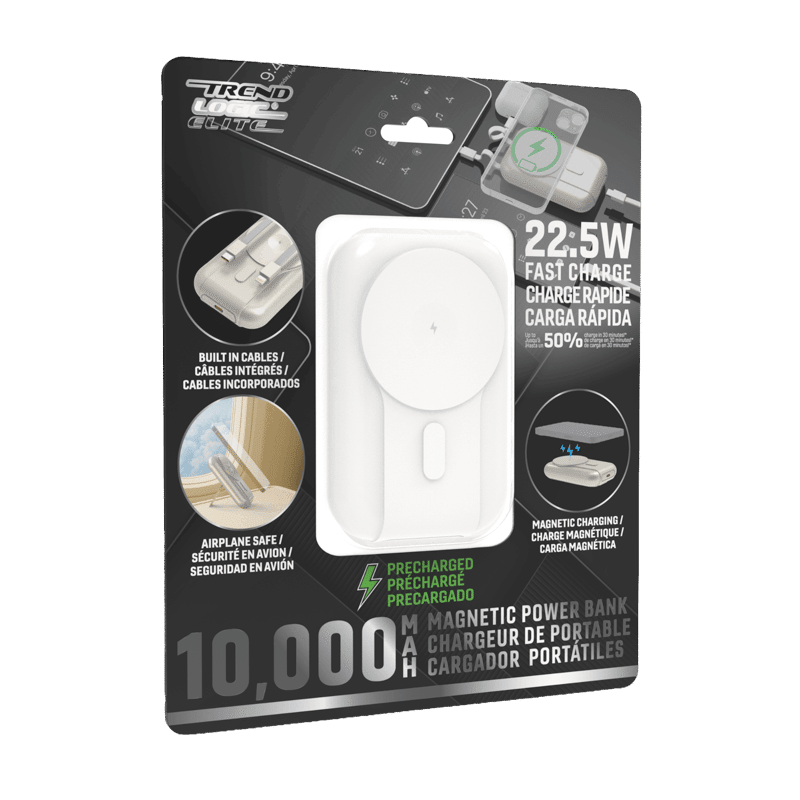 Magsafe Power Bank W/ Stand & Built In Cables