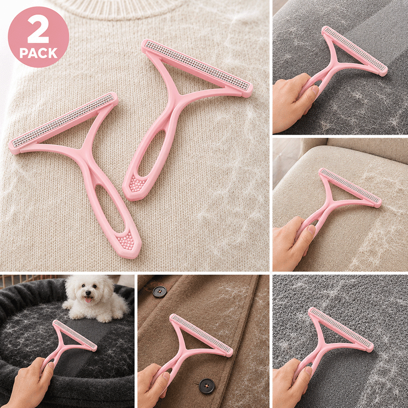 Reusable Static Dual-Head Pet Hair Remover (2 Pack)
