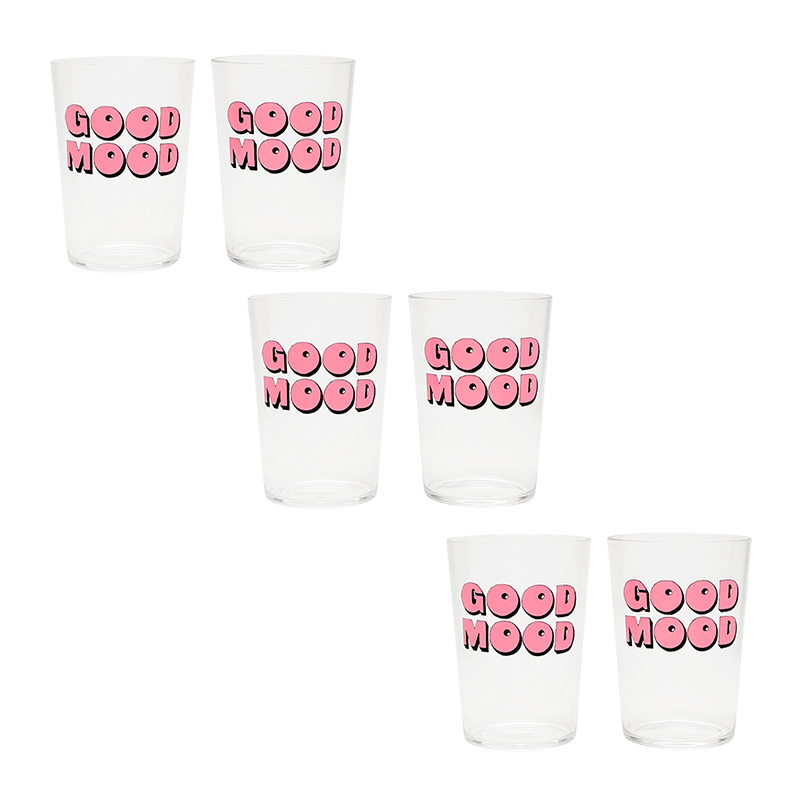 Ban.do Cocktail Tumbler Good Mood Set Set of 3 