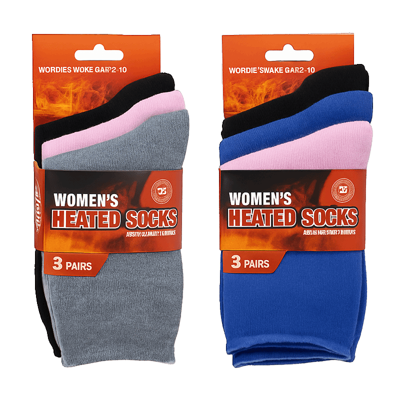 Women's Heated Socks (6 Pair)