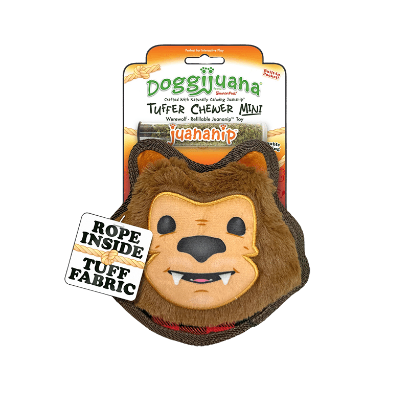 Tuffer Chewer Mini Werewolf Refillable Dog Toy