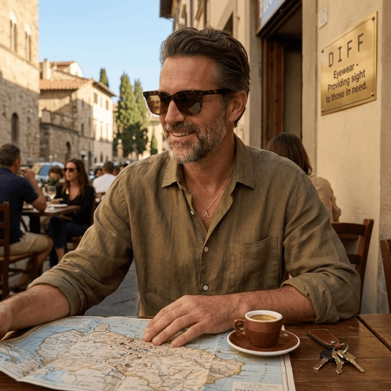 BILLIE XL MOCHA + BROWN POLARIZED