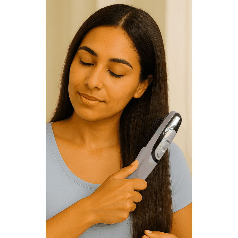 2-in-1 Massaging Electric Hair Comb