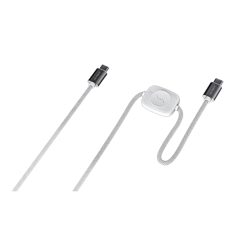 2-in-1 6ft Type-C Watch Charger Cable