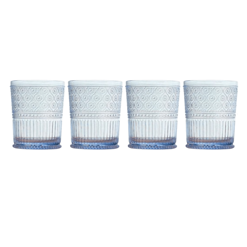 Claro Acrylic Whiskey Glasses (4 Pack)
