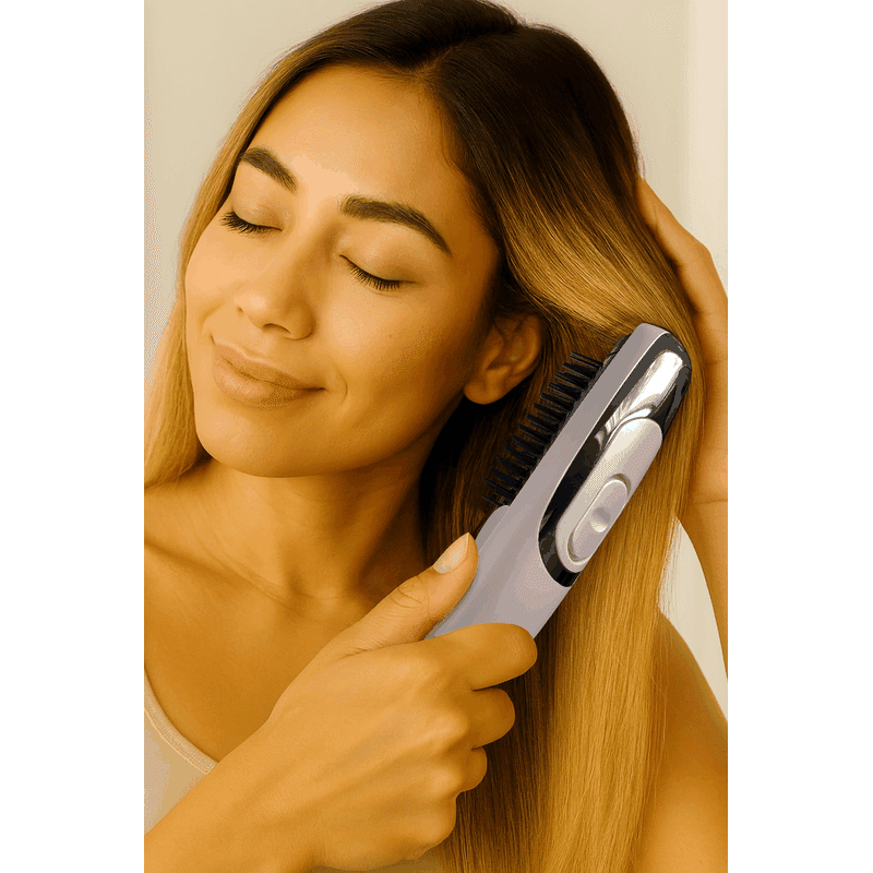 2-in-1 Massaging Electric Hair Comb
