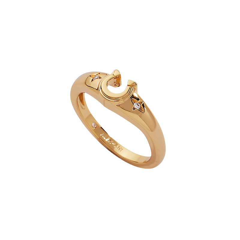 Lucky Horseshoe Ring