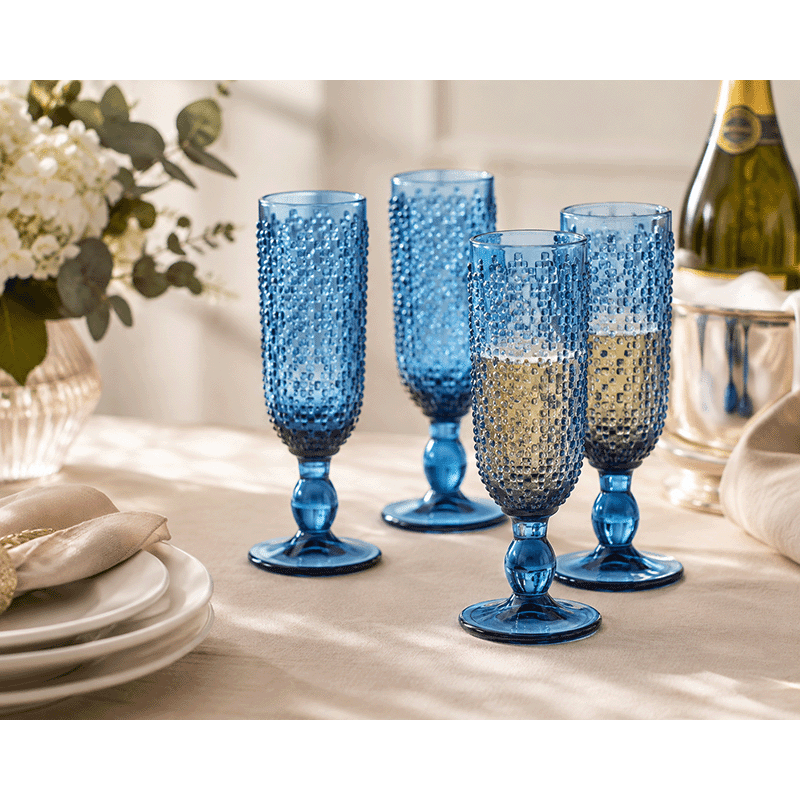 Champaign Flutes (Set of 4)