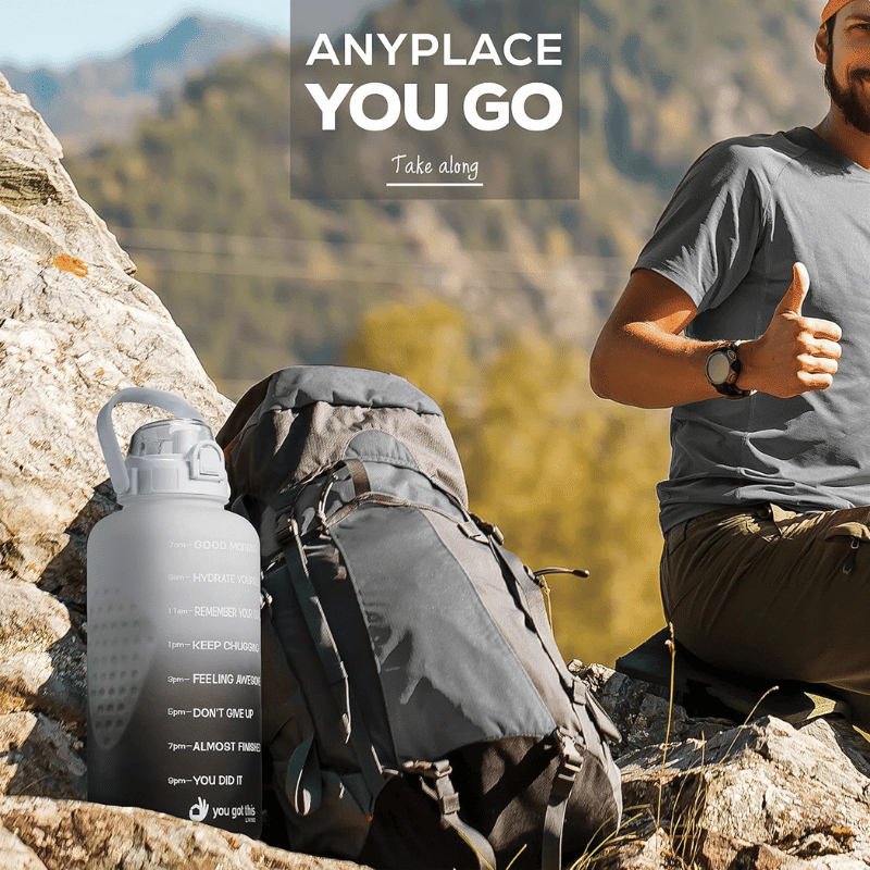 1 Gallon Motivational Hydration Bottle