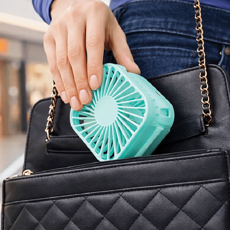 Handheld Makeup Setting Travel Fan