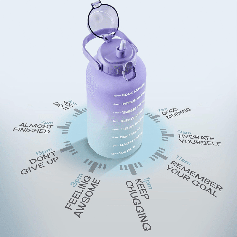 1 Gallon Motivational Hydration Bottle