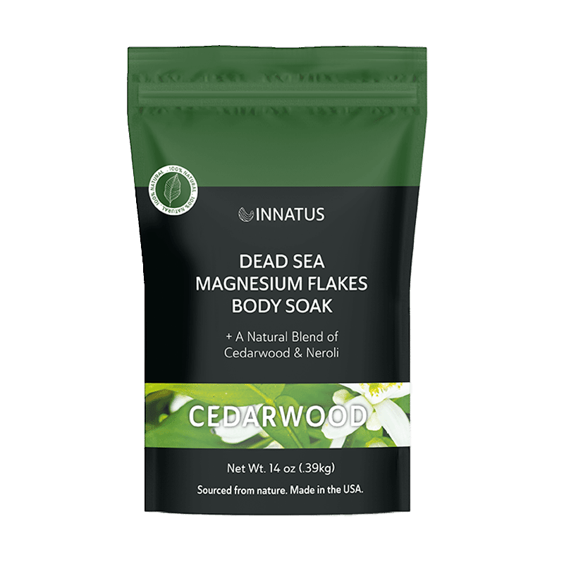 Cedarwood Dead Sea Magnesium Flakes Restful Soak