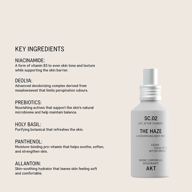 The Haze - A Deodorising Body Mist