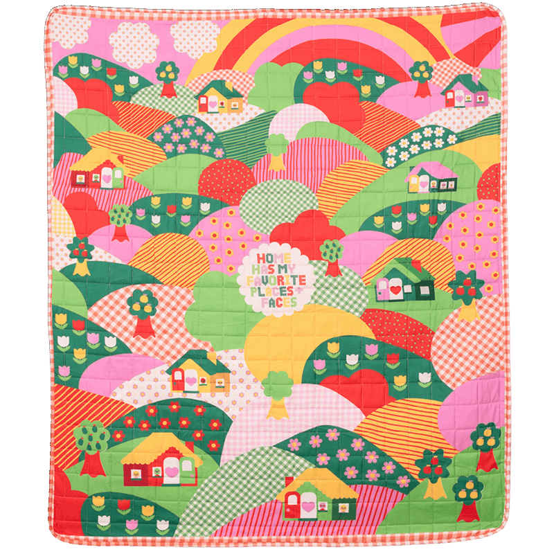 Quilted Blanket, Favorite Places + Faces